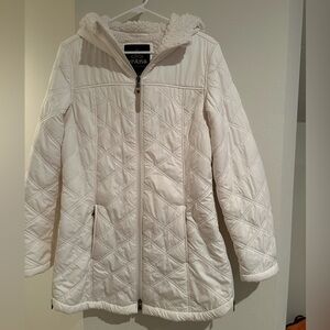 Prana Elsa Hooded Fleece Lined Coat - Size Medium